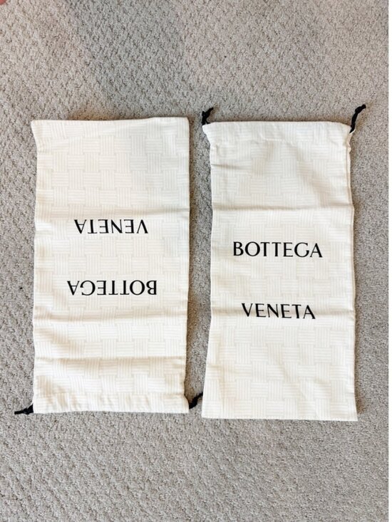 Bottega Veneta Handbags - BOTTEGA VENETA 1 Pair Shoe Dust Bags 15.5x8.5